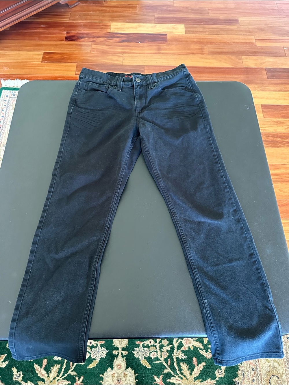 Tony Hawk Black Men’s Straight-Leg Skinny Jeans Size 32x30
